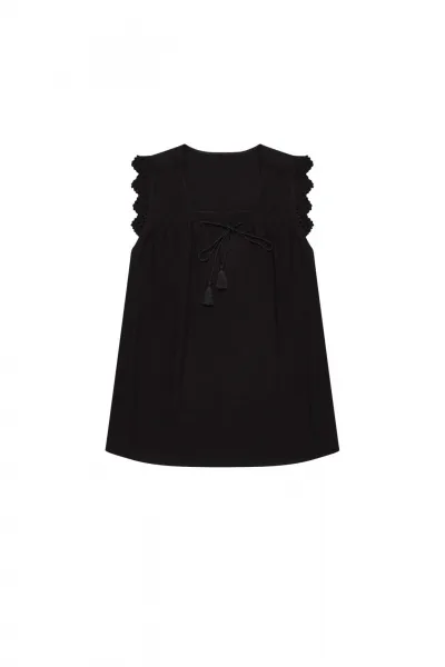 Marisse Women's Shirt L-Ko-3762 Black