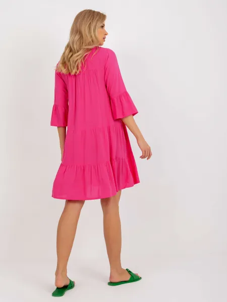 Dress-D73761M30214B-fuchsia