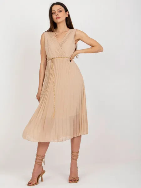 Dress-DHJ-SK-13168.21X-beige