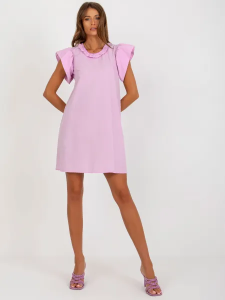 Dress-LK-SK-506795.71-Light Purple
