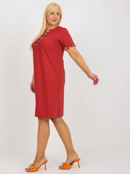 Dress-LK-SK-506309.50-burgundy