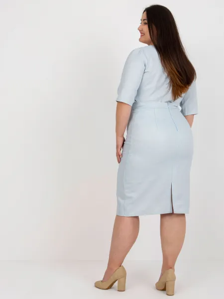 Skirt-LK-SD-506697.95-Light Blue