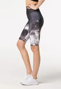 Bittersweet Paris Woman's Grunge Biker Shorts C-LPBS-Print BSPC08