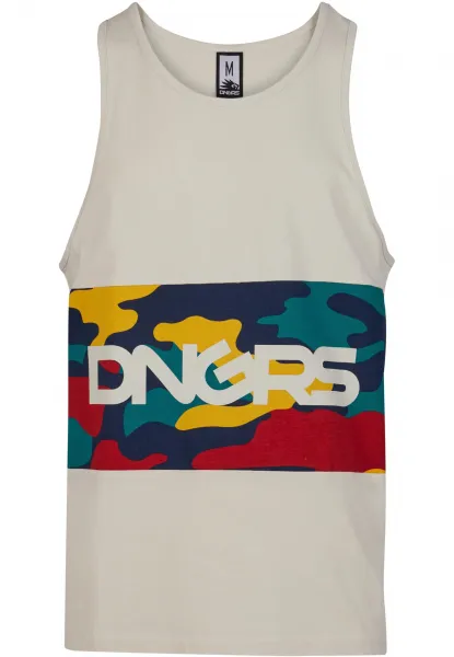 Dangerous DNGRS Tanktop HideMe beige