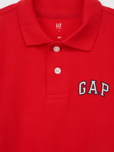 Červené chlapčenské polo tričko GAP