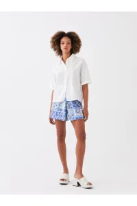 LC Waikiki Lcw Casual Dámske šortky s elastickým pásom a vzorom