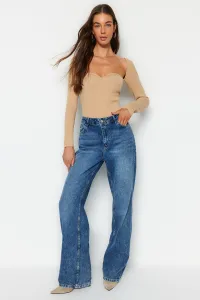 Trendyol Nork Sweetheart golier detailný pletený sveter