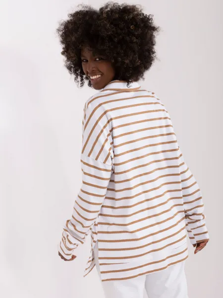 Blouse-LK-BZ-509314.83-white-brown