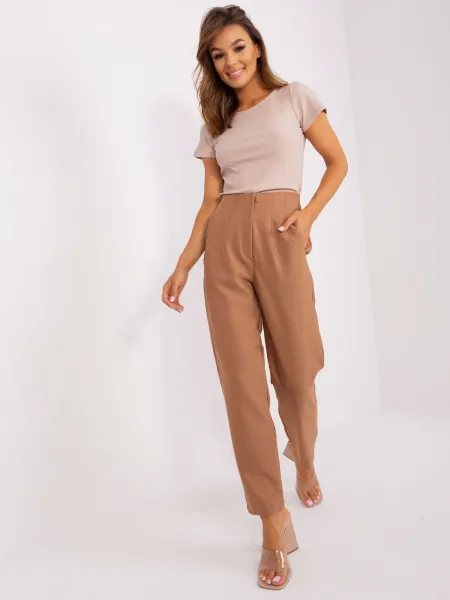 Trousers-TW-SP-OB067.41P-light brown