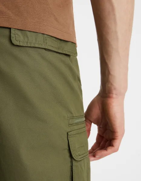 Kaki pánske kraťasy Celio Fostopbm