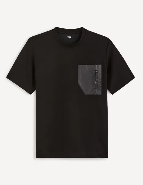 Celio T-shirt with pocket Fepotech - Mens