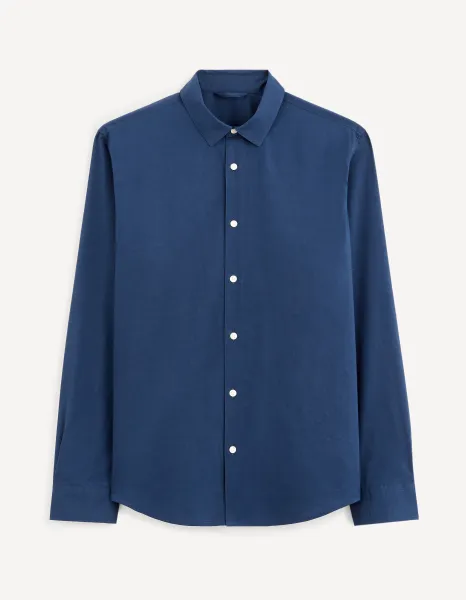 Celio Cotton Shirt Fames - Men's