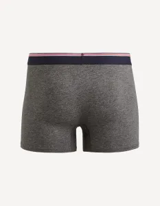 Sivé pánske boxerky Celio Mike