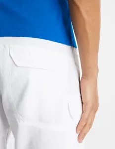 Biele pánske kraťasy Celio Bocourtbm1