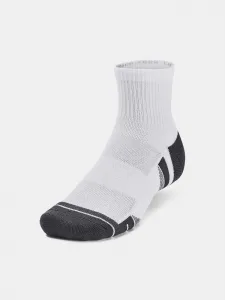 Sada troch párov unisex ponožiek v bielej farbe Under Armour UA Performance Tech 3pk Qtr