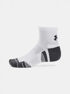 Sada troch párov unisex ponožiek v bielej farbe Under Armour UA Performance Tech 3pk Qtr