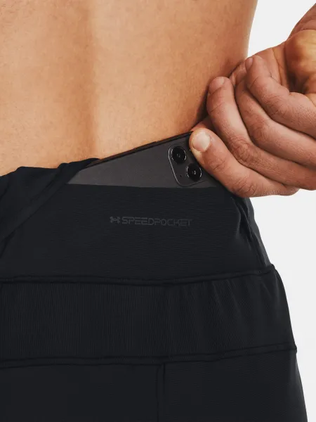 Čierne pánske športové tepláky Under Armour Qualifier