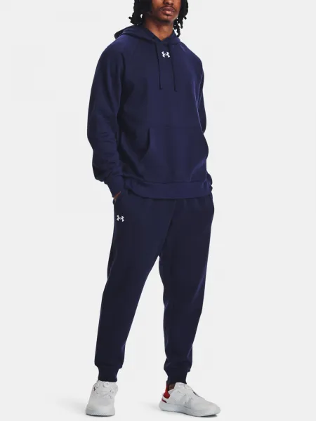 Tmavomodré tepláky Under Armour UA Rival Fleece Joggers