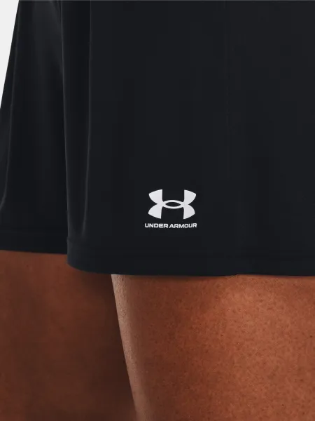 Čierne dámske športové kraťasy Under Armour UA W's Ch. Knit Short