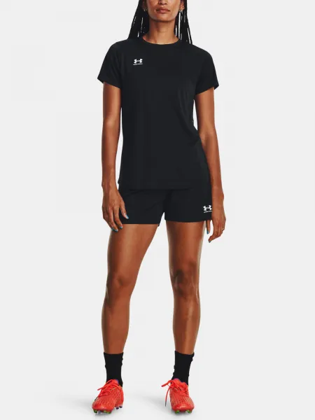 Čierne dámske športové kraťasy Under Armour UA W's Ch. Knit Short