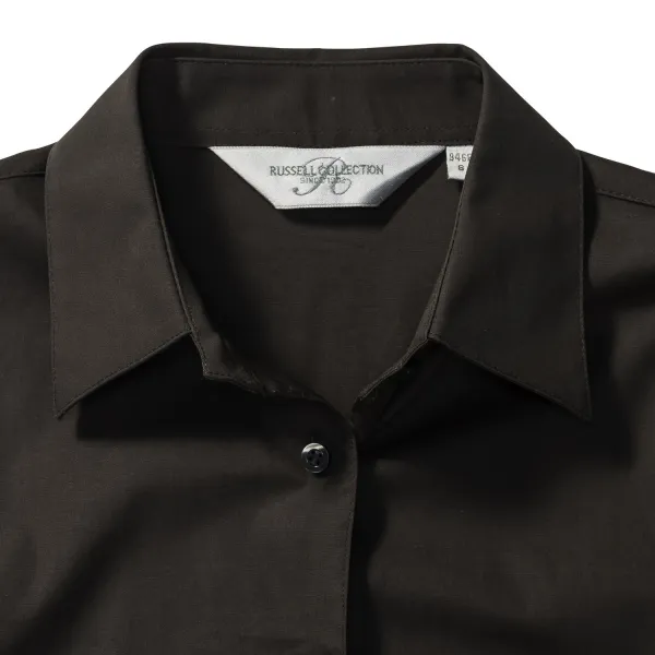 Brown women's classic shirt Russell
