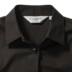 Brown women's classic shirt Russell