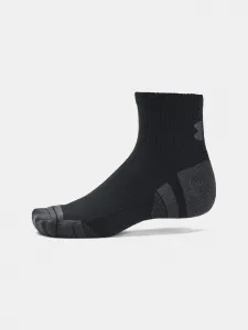 Súprava troch párov športových ponožiek v čiernej farbe Under Armour Performance Tech