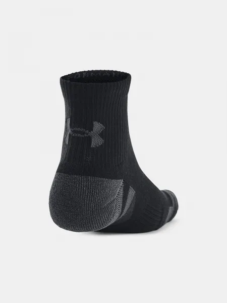 Súprava troch párov športových ponožiek v čiernej farbe Under Armour Performance Tech