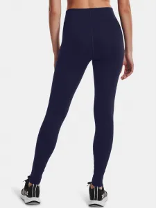 Tmavomodré dámske športové legíny Under Armour Authentics