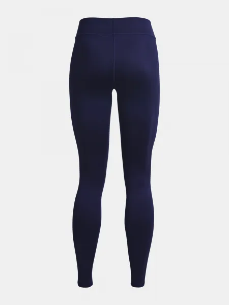 Tmavomodré dámske športové legíny Under Armour Authentics