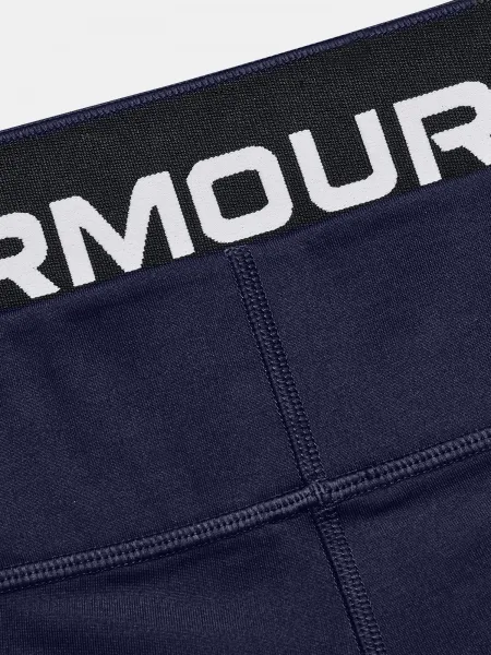 Tmavomodré dámske športové legíny Under Armour Authentics