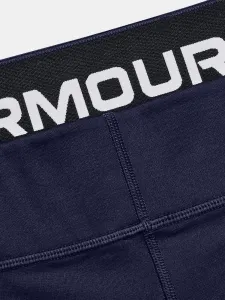 Tmavomodré dámske športové legíny Under Armour Authentics