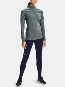 Tmavomodré dámske športové legíny Under Armour Authentics