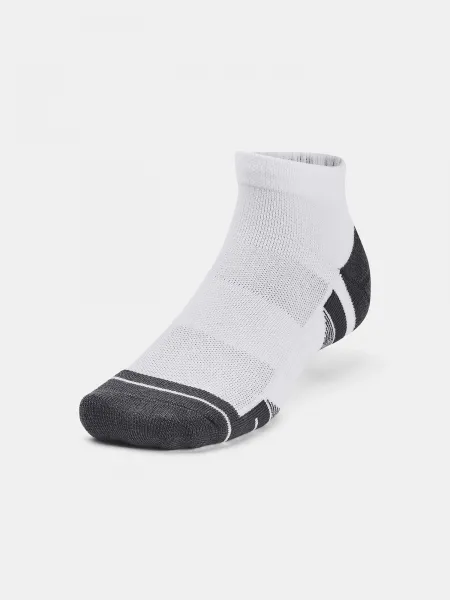 Sada troch párov unisex ponožiek v bielej farbe Under Armour UA Performance Tech 3pk Low