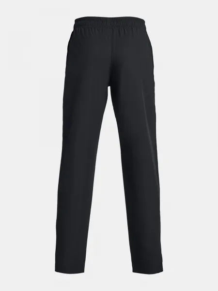 Čierne chlapčenské športové tepláky Under Armour Sportstyle