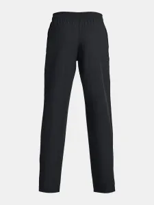 Čierne chlapčenské športové tepláky Under Armour Sportstyle
