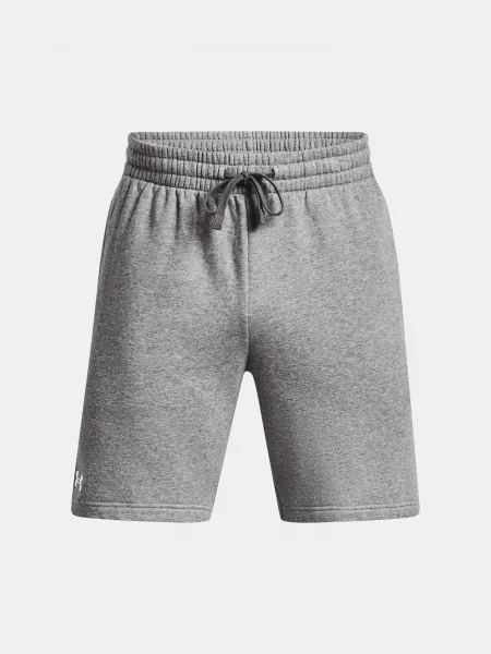 Šedé pánske teplákové kraťasy Under Armour Rival