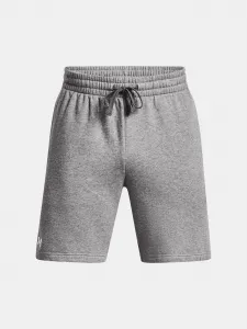 Šedé pánske teplákové kraťasy Under Armour Rival