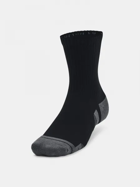 Súprava troch párov ponožiek Under Armour UA Performance Cotton 3p Mid