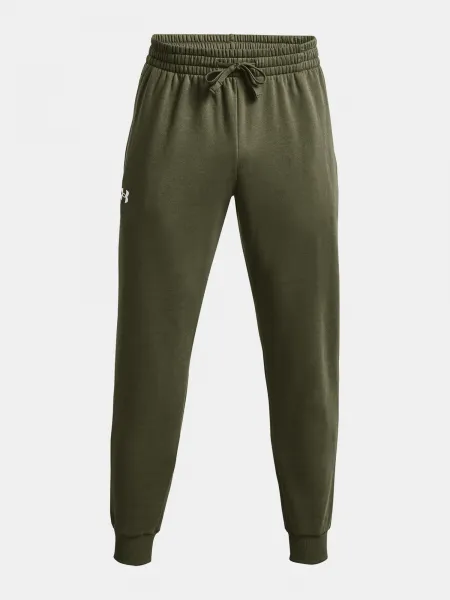 Kaki tepláky Under Armour UA Rival Fleece Joggers