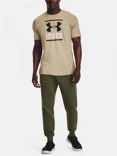 Kaki tepláky Under Armour UA Rival Fleece Joggers