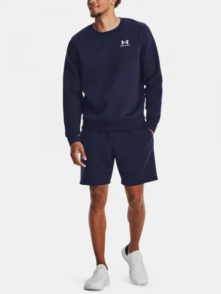 Tmavomodré pánske teplákové kraťasy Under Armour Essential