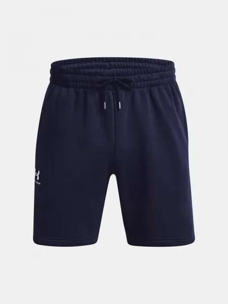 Tmavomodré pánske teplákové kraťasy Under Armour Essential