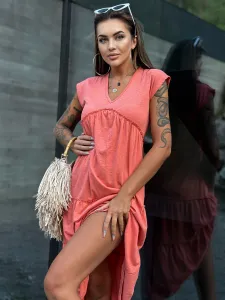 Dress-TW-SK-2206.04P-Coral
