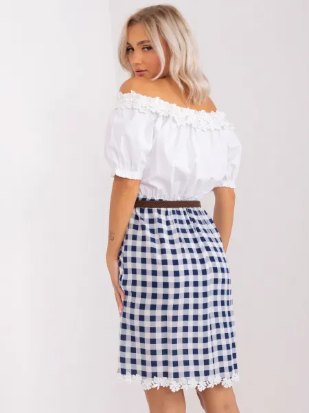 Dress-LK-SK-506358.21P-white-navy blue