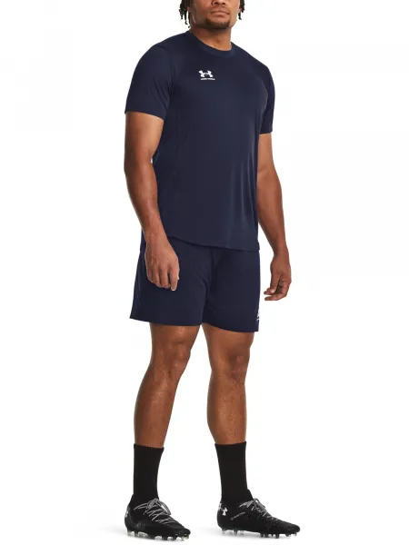 Tmavomodré pánske športové kraťasy Under Armour