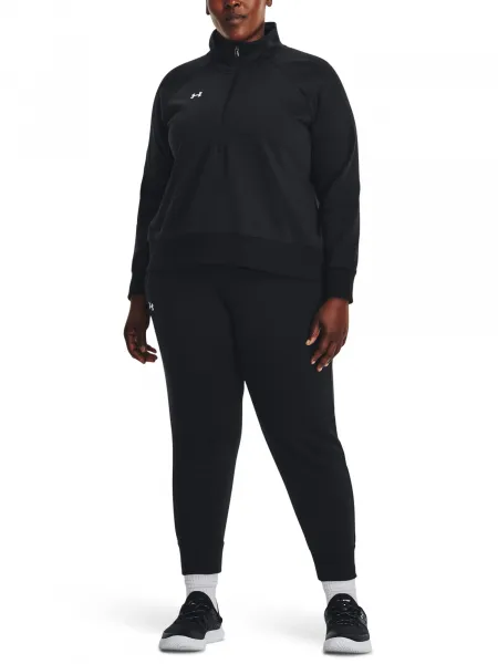 Čierne tepláky Under Armour UA Rival Fleece Joggers&