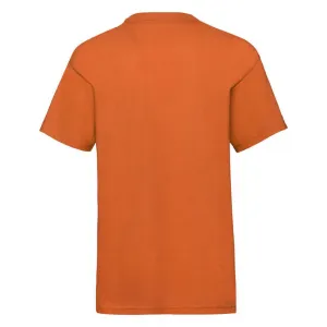 Orange Baby Cotton T-shirt Fruit of the Loom