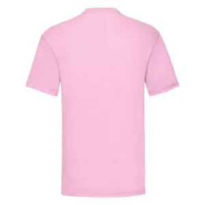 Men's Pink T-shirt Valueweight Fruit of the Loom