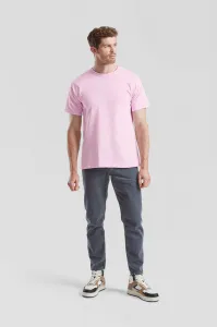 Men's Pink T-shirt Valueweight Fruit of the Loom